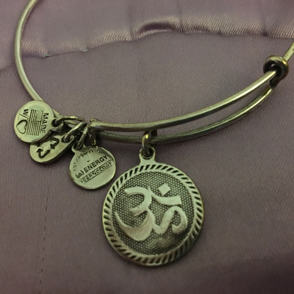 Alex & Ani bangle bracelet Om